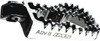 Ims Products Inc. - 252601S-2 - Adventure II Foot Pegs - Black