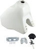 Ims Products Inc. - 115514-W1 - Large-Capacity Gas Tank - White - Suzuki - 3.5 Gallon