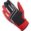  Biltwell Baja Gloves - Red/Black 