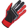  Biltwell Baja Gloves - Red/Black 
