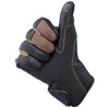  Biltwell Bridgeport Gloves - Chocolate/Black 