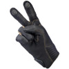  Biltwell Bridgeport Gloves - Chocolate/Black 