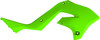 Polisport - 8425800004 - Radiator Cover - Restyle - Fluorescent Green - KX 125/250