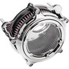  Performance Machine - Chrome Vision Series Air Cleaner fits '08-'17 Twin Cam - Electronic Throttle 