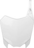 Polisport - 8658800002 - Number Plate - OEM White - CRF110F
