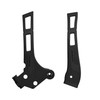 Polisport - 8466700001 - Frame Guards - Black - YZ 125/250 | 125/250 X