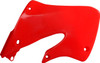 Polisport - 8417000003 - Radiator Cover - OEM Fluorescent Red - CR 125R/250R