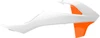 Polisport - 8417900004 - Radiator Cover - White/Orange - SX 65