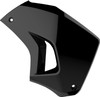 Polisport - 8420200001 - Radiator Cover - Right - Black - KLR 650