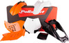 Polisport - 90450 - Body Kit - '12 OEM Orange/Black/White - SX 65