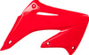 Polisport - 8427000007 - Radiator Cover - '04 OEM Red - CR 125R/250R