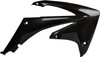 Polisport - 8412700003 - Radiator Cover - Black - CRF 250R/450R