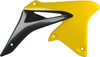 Polisport - 8413600003 - Radiator Cover - Black/ Yellow - RMZ 250