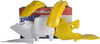 Polisport - 90094 - Body Kit - OEM Yellow/White - RM 125/250