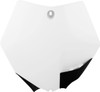 Polisport - 8658900002 - Number Plate - OEM White - KTM - SX 85