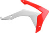 Polisport - 8417100001 - Radiator Cover - '04 OEM Red/White - CRF 250R/450R