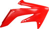 Polisport - 8410300003 - Radiator Cover - '04 OEM Red - CRF 250R