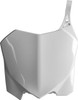 Polisport - 8656700001 - Number Plate - OEM White - Honda/Sherco