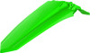 Polisport - 8596100005 - Fender - Rear - Lime Green - Kawasaki - KX