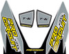 Pro Circuit - DC22T6-GRAY - T-6 Decal - Gray