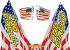 Pro Circuit - DC22T6-SS - T-6 Decal - Stars and Stripes