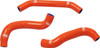 Samco Sport - KTM-129-OR - Radiator Hose Kit - Orange - Gas Gas/Husqvarna/KTM