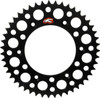 Renthal - 441U-428-49GPBK - Rear Sprocket - Aluminum - 49 Tooth - Black - Gas Gas/Husqvarna/KTM