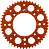 Renthal - 518U-420-49GPOR - Rear Sprocket - Aluminum - 49 Tooth - Orange - KTM