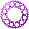 Renthal - 123U-520-50GYPE - Rear Sprocket - Aluminum - 50 Tooth - Purple - Suzuki