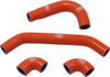 Samco Sport - KTM-132-OR - Race Fit Radiator Hose Kit - Orange - Gas Gas/Husqvarna/KTM