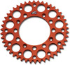 Renthal - 441U-520-46GPOR - Rear Sprocket - Aluminum - 46 Tooth - Orange - KTM