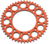 Renthal - 224U-520-48GPOR - Rear Sprocket - Aluminum - 48 Tooth - Orange