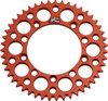 Renthal - 192U-420-47GPOR - Rear Sprocket - Aluminum - 47 Tooth - Orange - Gas Gas/Husqvarna/KTM