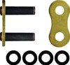Rk - GB525XRE-RL - 525 XRE - Connecting Link - Rivet - Gold