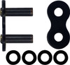 Rk - BL520ZXW-RL - 520 ZXW - Connecting Link - Rivet - Black Scale