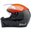  Biltwell Lane Splitter Helmet - Orange, Gray & Black 