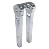 LA Choppers - Raw Straight Risers (Choose Riser Height & Clamp Size)