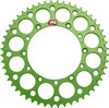 Renthal - 112U-520-52GEGN - Rear Sprocket - Aluminum - 52 Tooth - Green - Kawasaki