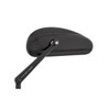 Arlen Ness Downdraft Forged Mirrors Black Anodized