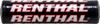 Renthal - P300 - SX Crossbar Pad - 8-1/2" - Black/Red