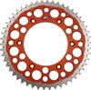 Renthal - 2240-520-50GPOR - Twinring™ Rear Sprocket - 50 Tooth - Orange