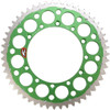 Renthal - 1120-520-51GPGN - Twinring™ Rear Sprocket - 51 Tooth - Green - Kawasaki/Suzuki