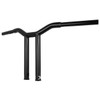  Burly Brand - Gloss Black Straight Dominator Handlebars (Choose Height) 