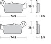 Sbs - 604SI - Off-Road Sintered Brake Pads