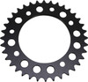 Renthal - 491--415-36P-BK - Rear Sprocket - Aluminum - 36 Tooth - Black - Gas Gas/Husqvarna/KTM