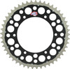 Renthal - 1230-520-50GPBK - Twinring™ Rear Sprocket - 50 Tooth - Black - Kawasaki/Suzuki