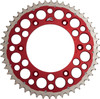Renthal - 1540-520-50GPRD - Twinring™ Rear Sprocket - 50 Tooth - Red - Honda