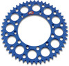 Renthal - 150U-520-51GBBU - Rear Sprocket - Aluminum - 51 Tooth - Blue - Yamaha