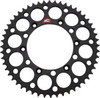 Renthal - 123U-520-52GYBK - Rear Sprocket - Aluminum - 52 Tooth - Black - Suzuki