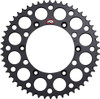 Renthal - 150U-520-52GBBK - Rear Sprocket - Aluminum - 52 Tooth - Black - Yamaha